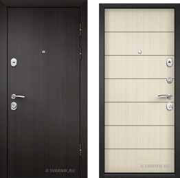 Дверь металлическая под ключ в квартиру ламинат — винорит