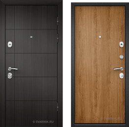 Дверь входная металлическая 2мм бюджетная д2м-067